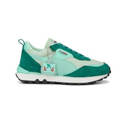 Puma Poke X Bulb Rider Fv на шнуровке молодежные зеленые кроссовки для мальчиков повседневная обувь 387419