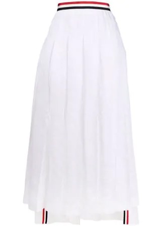 Thom Browne юбка миди со складками