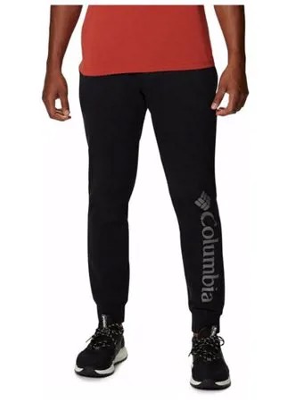 Спортивные брюки COLUMBIA M CSC LOGO™ FLEECE JOGGER II 1911601/12 мужские, цвет чёрный, размер L