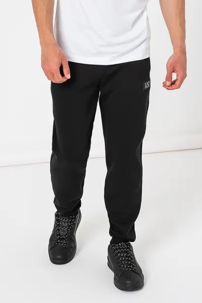 Спортивные брюки с регулируемой талией Ea7, черный