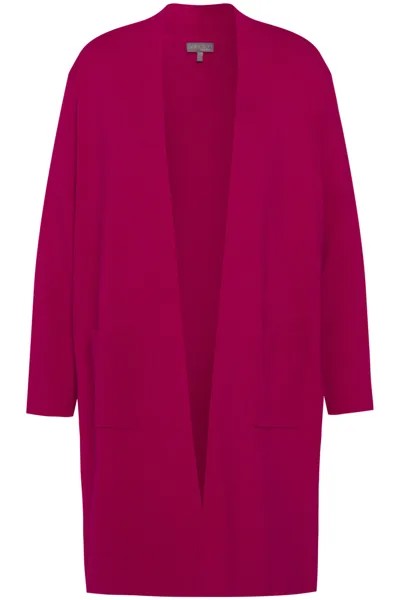 Кардиган Ulla Popken Jacke, цвет magenta