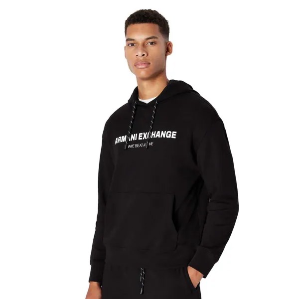 Худи Armani Exchange 6RZMHF-ZJDGZ, черный