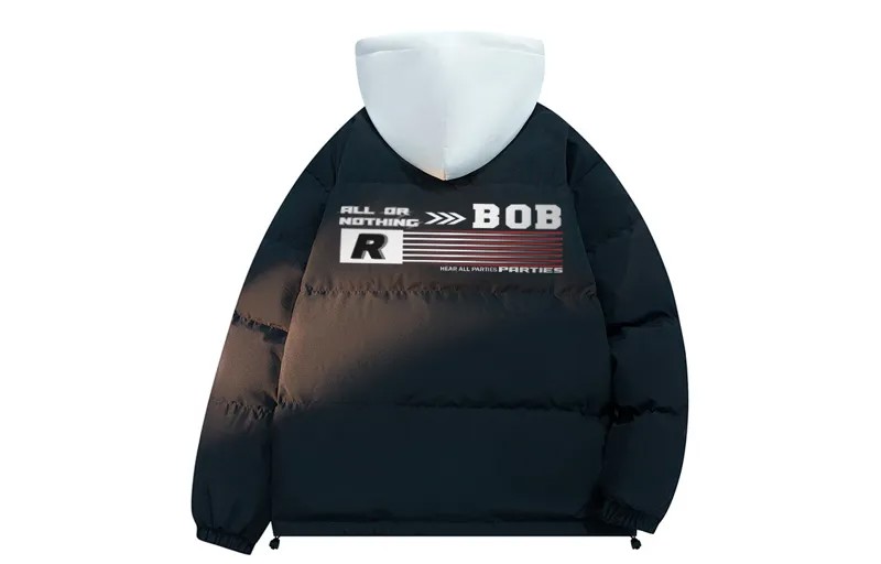 Пуховик унисекс BOBBY ABLEY, Синий