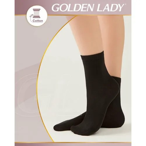 Носки Golden Lady, 3 пары, размер 39-41, черный