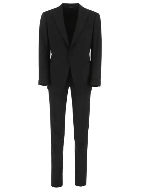 TOM FORD однобортный костюм, черный