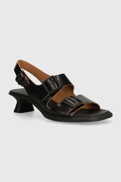 Босоножки Dina из кожи Camper, черный