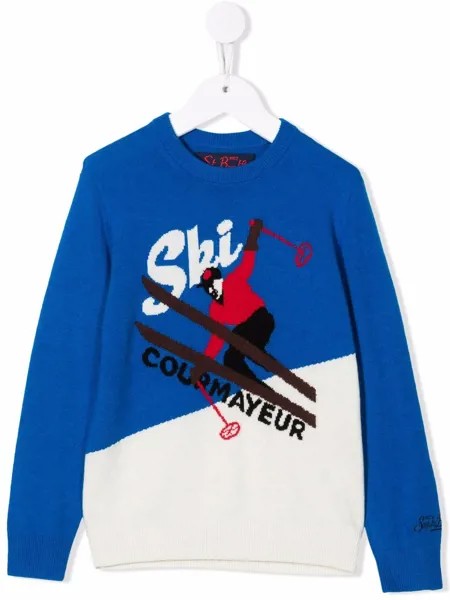 MC2 Saint Barth Kids джемпер вязки интарсия