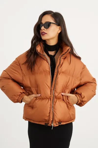 Зимняя куртка - Коричневый - Пуховик Cool & Sexy
