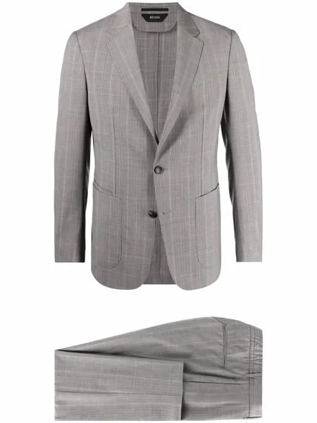 Z Zegna костюм узкого кроя