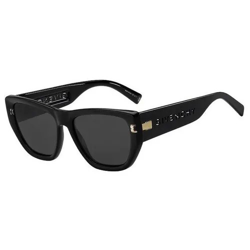 Солнцезащитные очки GIVENCHY, прямоугольные, для женщин, черный
