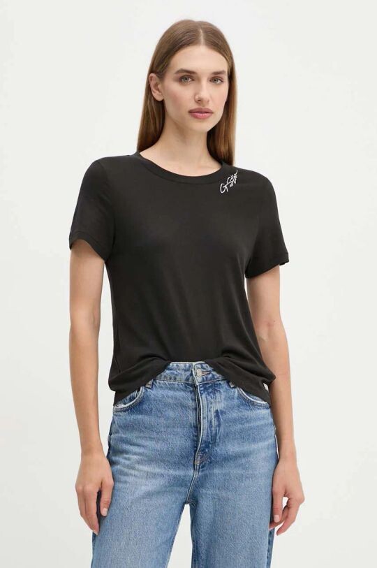 Хлопковая футболка G-Star Raw, черный