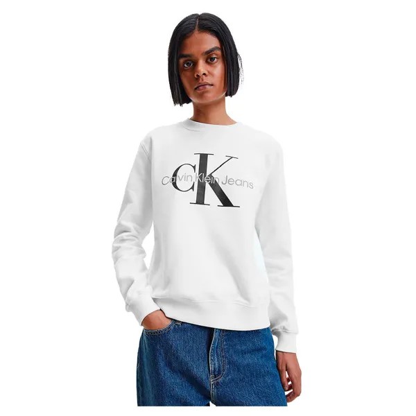 Толстовка Calvin Klein Jeans Monogram, белый