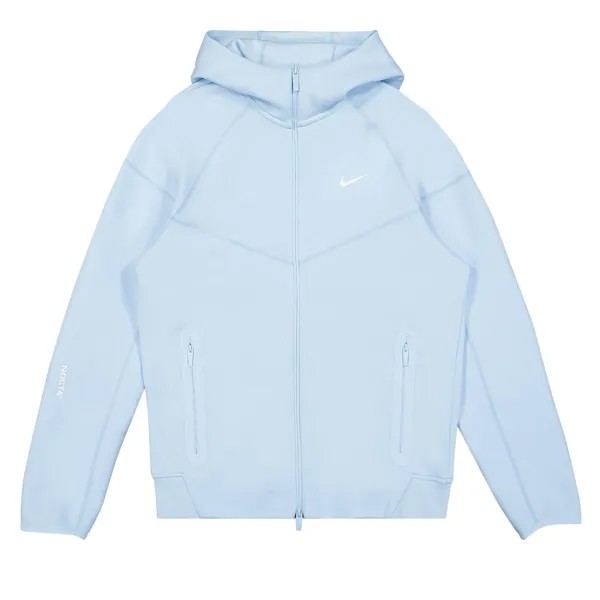 Флисовая худи с молнией во всю длину Nike x NOCTA Tech Cobalt Tint