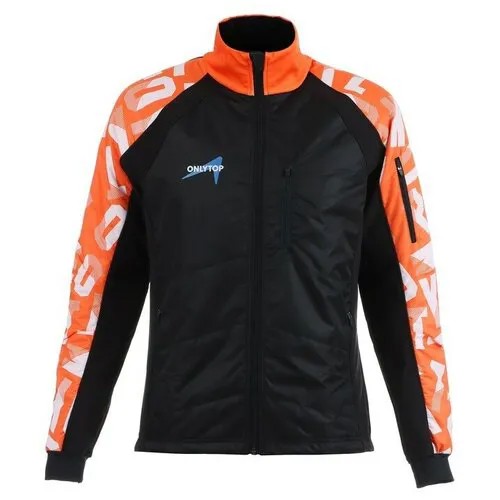 Куртка ONLYTOP, размер 54, оранжевый, черный
