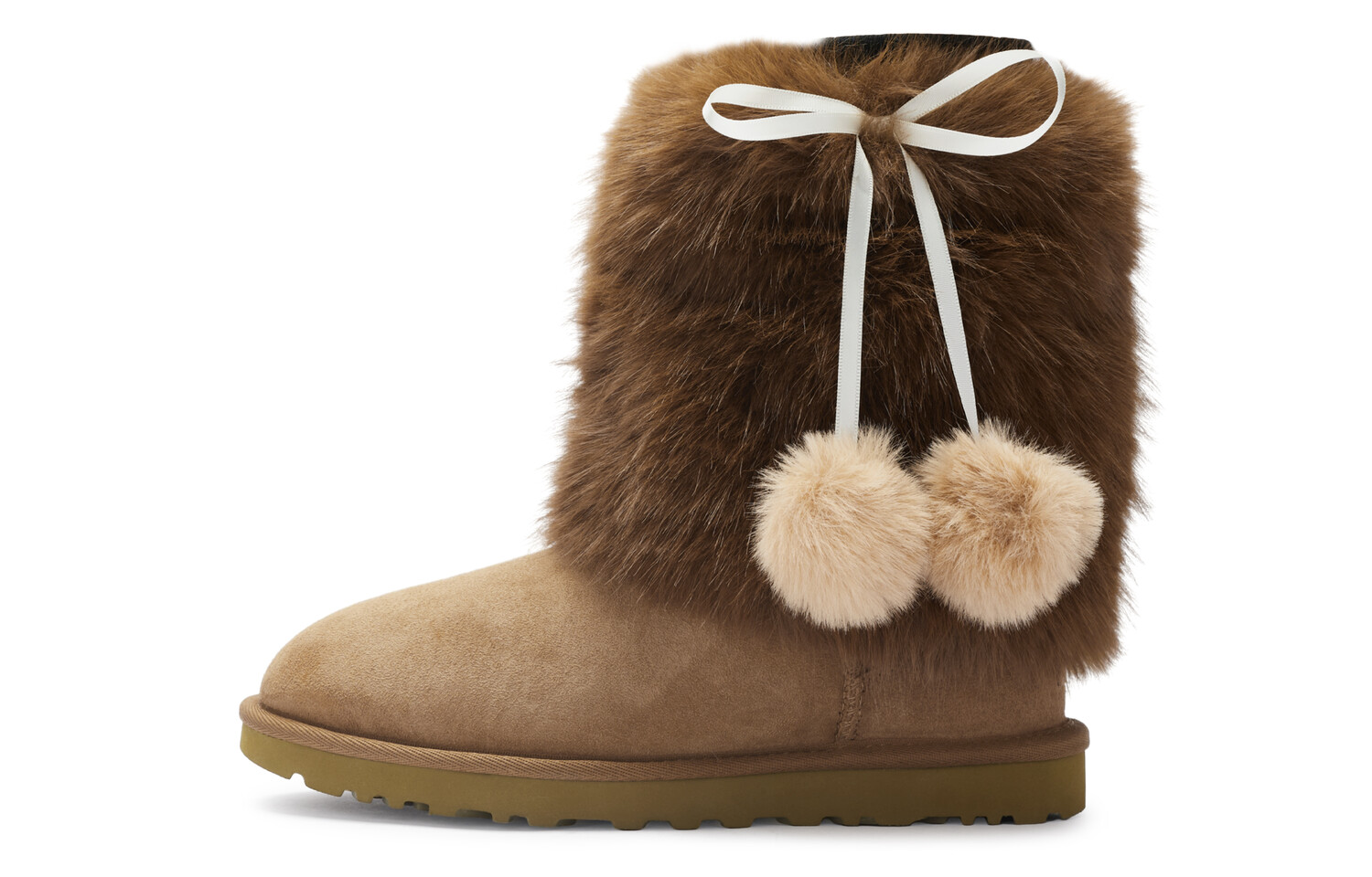 CLASSIC MINI Зимние ботинки женские коричневые Ugg
