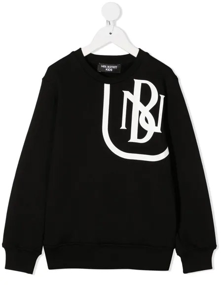 Neil Barrett Kids толстовка с логотипом