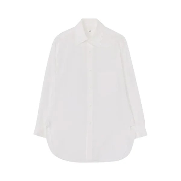 Рубашка Y's Broadcloth Double Collar 'White', белый