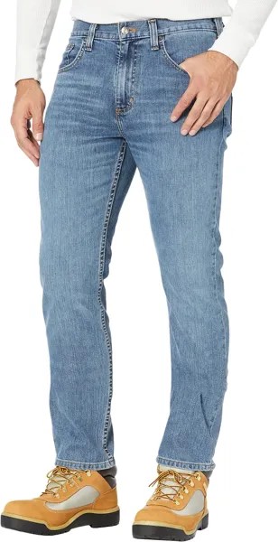 Джинсы Rugged Flex Straight Tapered Jeans Carhartt, цвет Houghton