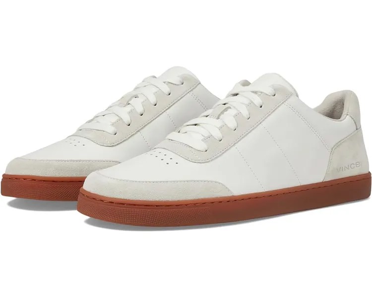Кроссовки Vince Noel, цвет Horchata White Suede Leather