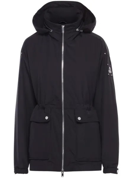 Moose Knuckles парка Saint Rose с капюшоном, черный