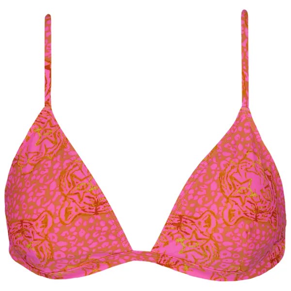 Верх бикини Barts Women's Ailotte Fixed Triangle, цвет Hot Pink