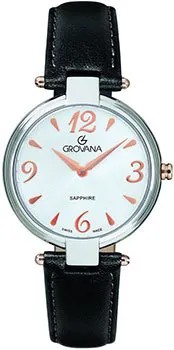 Швейцарские наручные  женские часы Grovana 4556.1552. Коллекция DressLine