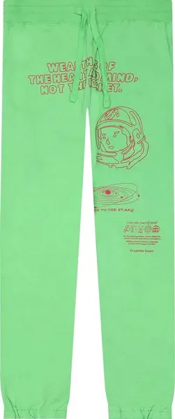 Спортивные брюки Billionaire Boys Club Starcrossed Sweatpant 'Summer Green', зеленый