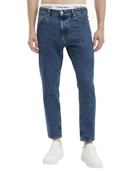 Calvin Klein Свободные джинсы Dad, синий