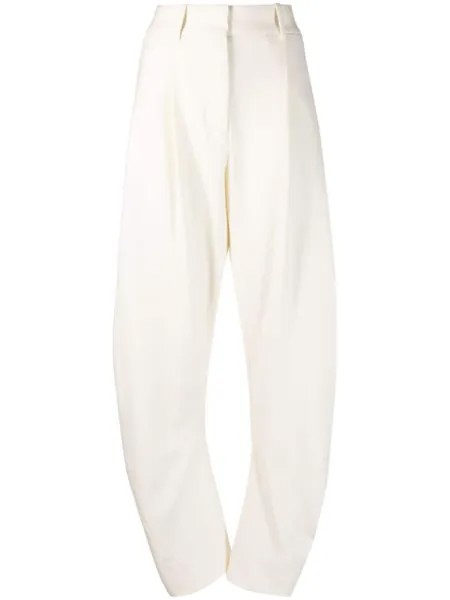 Off-White брюки свободного кроя, нейтральный цвет