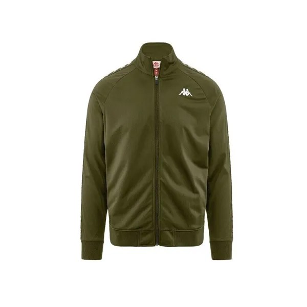 Толстовка с застежкой-молнией Детская Kappa Kid 222 Band Anniston Slim 301EFU0 Зеленая 6–8