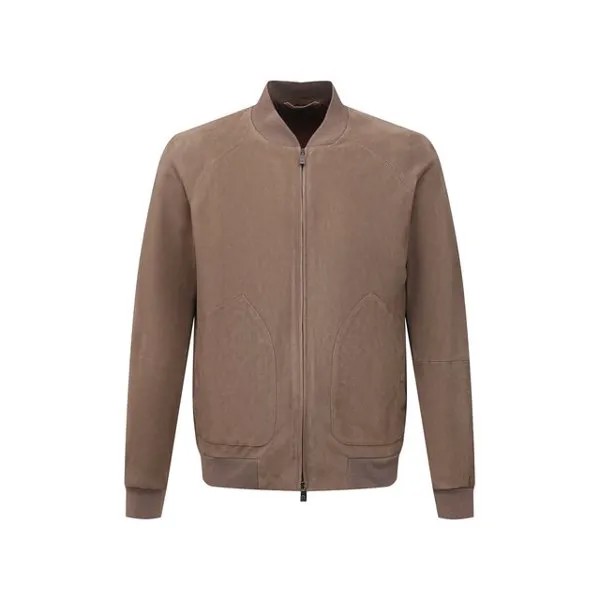 Замшевый бомбер Corneliani