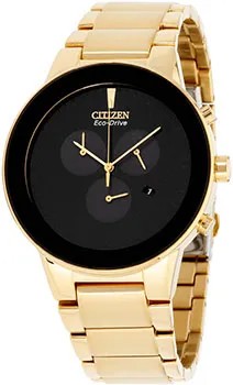 Японские наручные  мужские часы Citizen AT2242-55E. Коллекция Eco-Drive