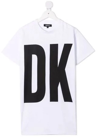 Dkny Kids платье-футболка с логотипом