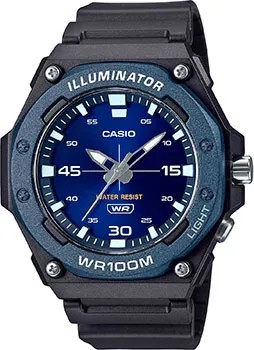 Японские наручные  мужские часы Casio MW-620H-2A. Коллекция Analog