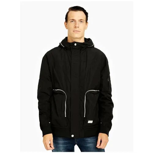 Куртка Karl Lagerfeld, размер 50, черный