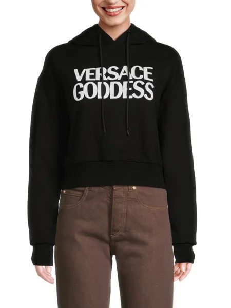 Толстовка Versace Goddess Versace, черный