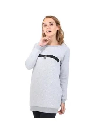 Свитшот I Love Mum, размер 48 / XL, серый меланж