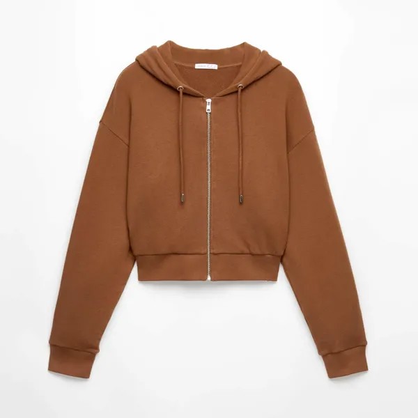 Толстовка Oysho Hoodie, коричневый