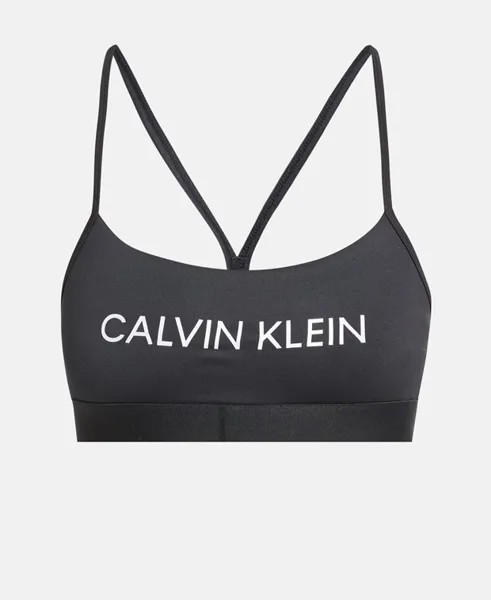 Спортивный бюстгальтер Calvin Klein Performance, черный