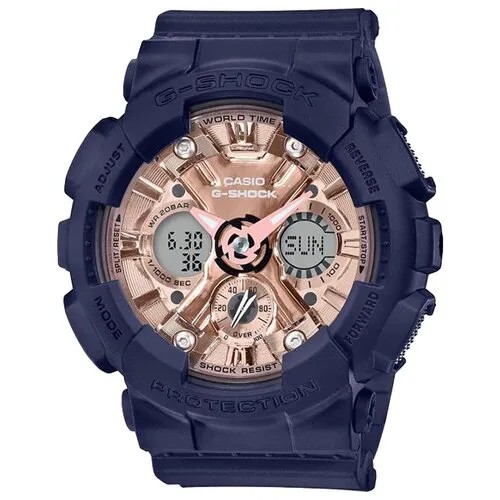 Наручные часы CASIO G-Shock GMA-S120MF-2A2ER, розовый, золотой