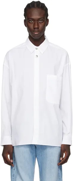 Белая рубашка Les Classiques 'La Chemise Manches Longues' Jacquemus