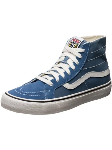 Кроссовки на шнуровке Vans, цвет salt wash/captains blue
