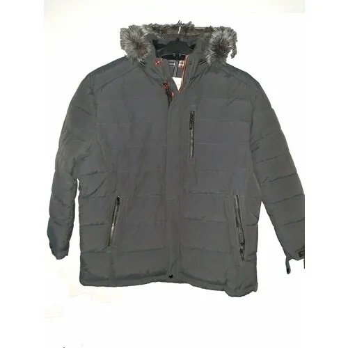 Куртка  зимняя, размер 70, серый