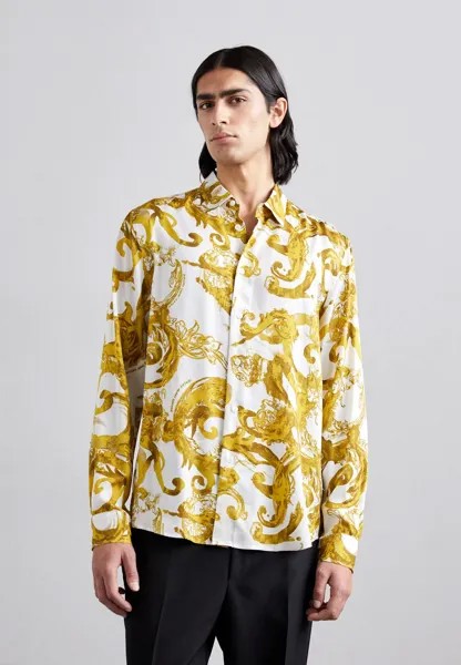 Рубашка All Over Versace Jeans Couture, цвет white/gold