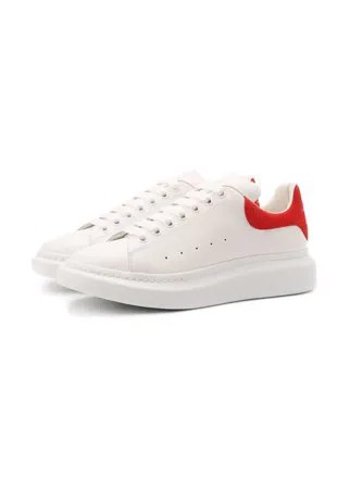 Кожаные кеды Alexander McQueen