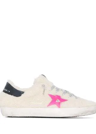 Golden Goose кеды Super-Star с мехом