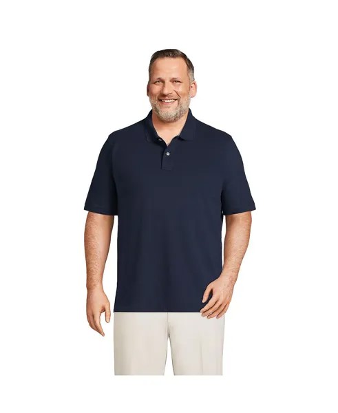 Мужская рубашка-поло с короткими рукавами и короткими рукавами Comfort-First для мужчин Lands' End