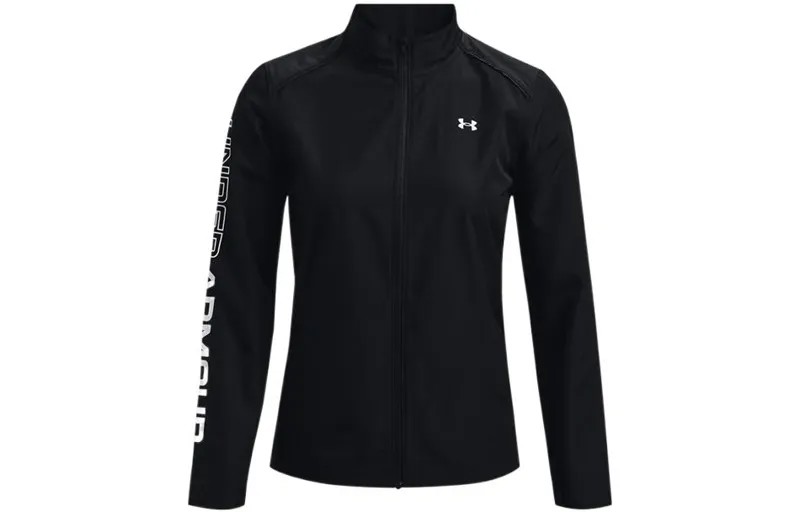 Куртка-дождевик женская черная Under Armour