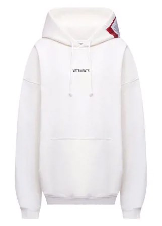 Хлопковое худи VETEMENTS