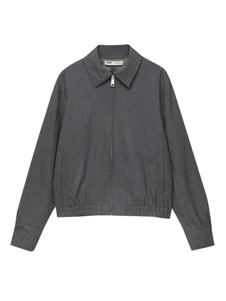 Межсезонная куртка Pull&Bear, серый